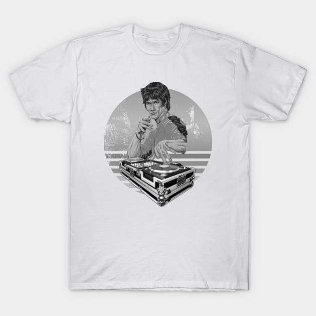 T shirt bruce lee dj hotsell